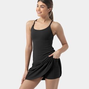 Black HALARA Tennis Dress